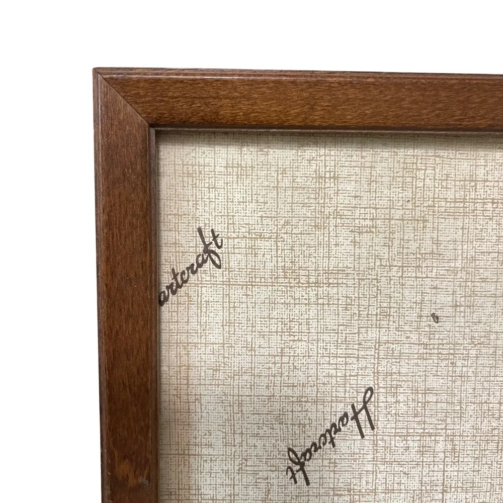 Ornate Wood Picture Frame oak farmhouse cottage victorian 5x7 Stand hang